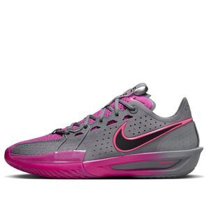 Size 13 Nike Air Zoom GT Cut 3 Smoke Grey Black Hot Fuchsia Mens DV2913-006